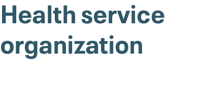 Health service organization modernizes analytics in the private cloud logo