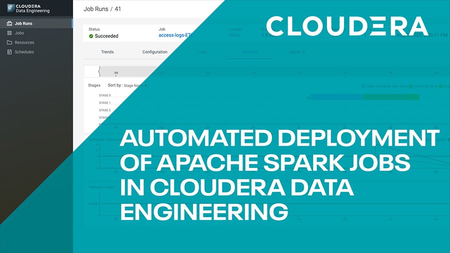Cloudera Data Engineering에서 Apache Spark 작업 자동 배포