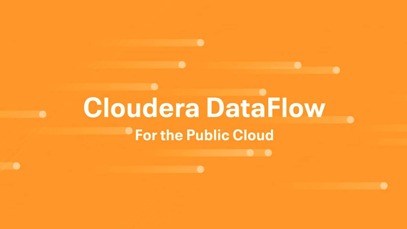 Cloudera의 Public Cloud를 위한 DataFlow 개요 영상