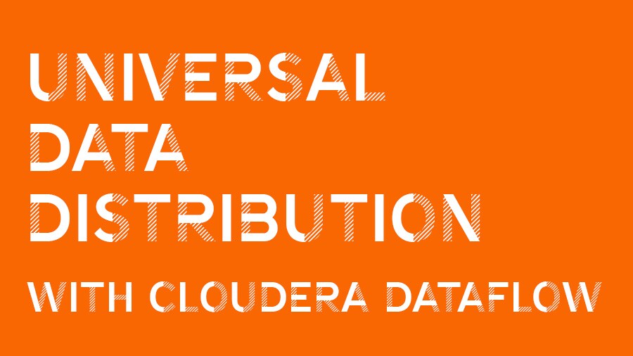 퍼블릭 클라우드를 위한 Cloudera DataFlow로 범용 데이터 배포 영상 이미지