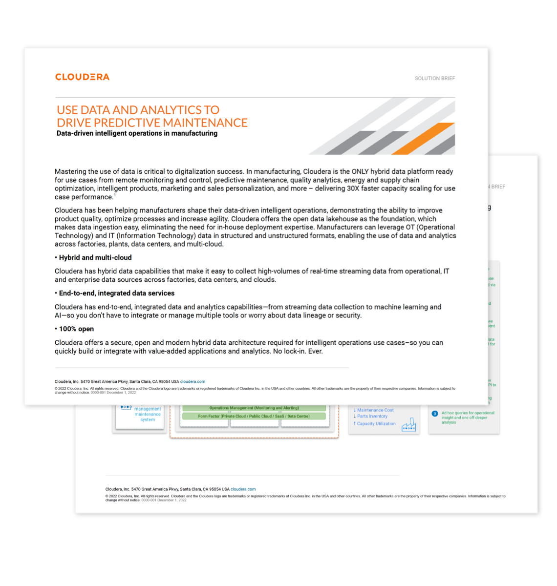 솔루션 개요: 예측 유지보수 참조 아키텍처